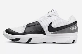 Nike Ja 1 Scratch 2.0 FQ4796-101 Sneaker Mens White Black Basketball Shoes FD773 (White,13) Mens Athletic Shoes clearance sale