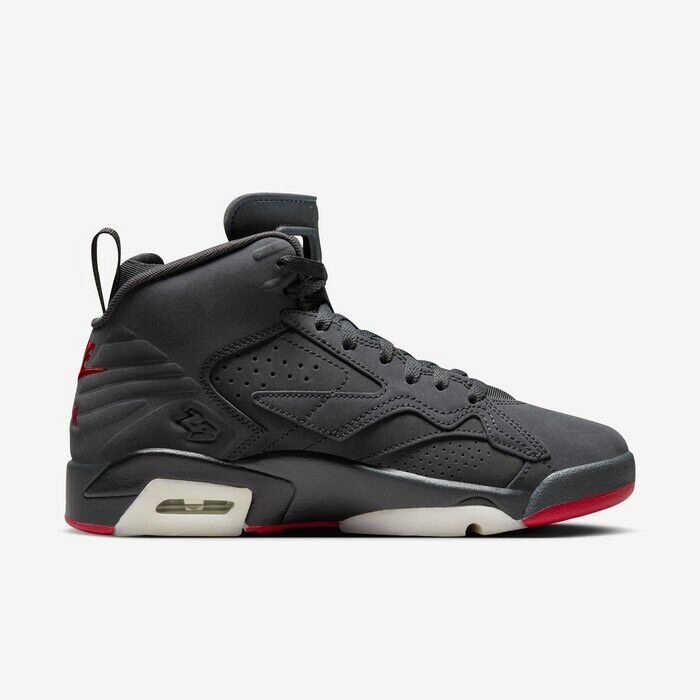 Nike Jordan MVP FB9019-006 Women's Anthracite Gym Red Basketball Shoes TF5480 (Multicolor,6)