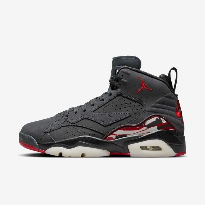 Nike Jordan MVP FB9019-006 Women's Anthracite Gym Red Basketball Shoes TF5480 (Multicolor,6)