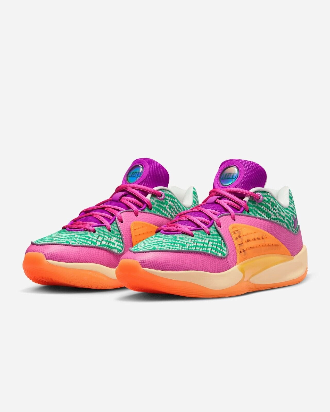 Nike KD16 ASW FJ4240-300 Sneakers Men's Multicolor Athletic Basketball Shoes