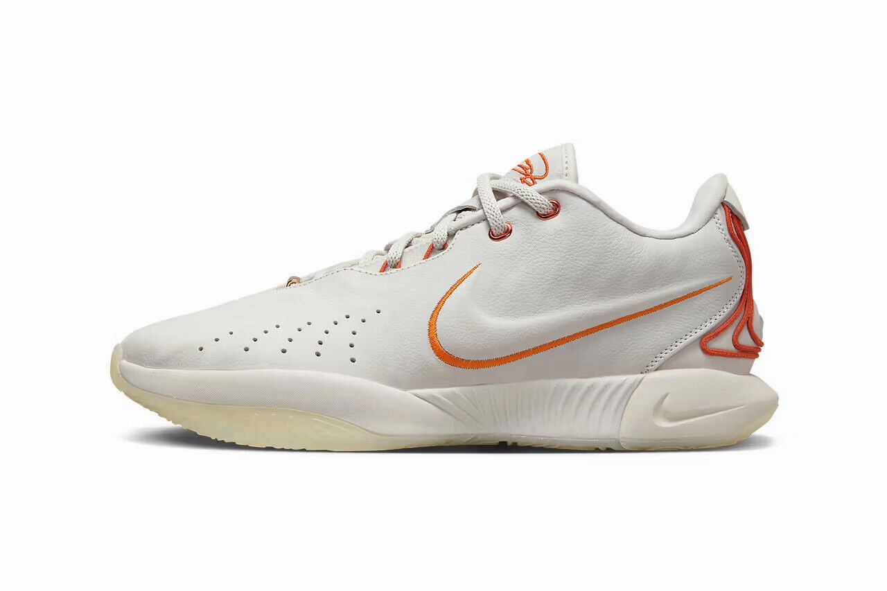 Nike LeBron XXI FV2345-001 Sneaker Men's White Low Top Basketball Shoes NR7142 (10)