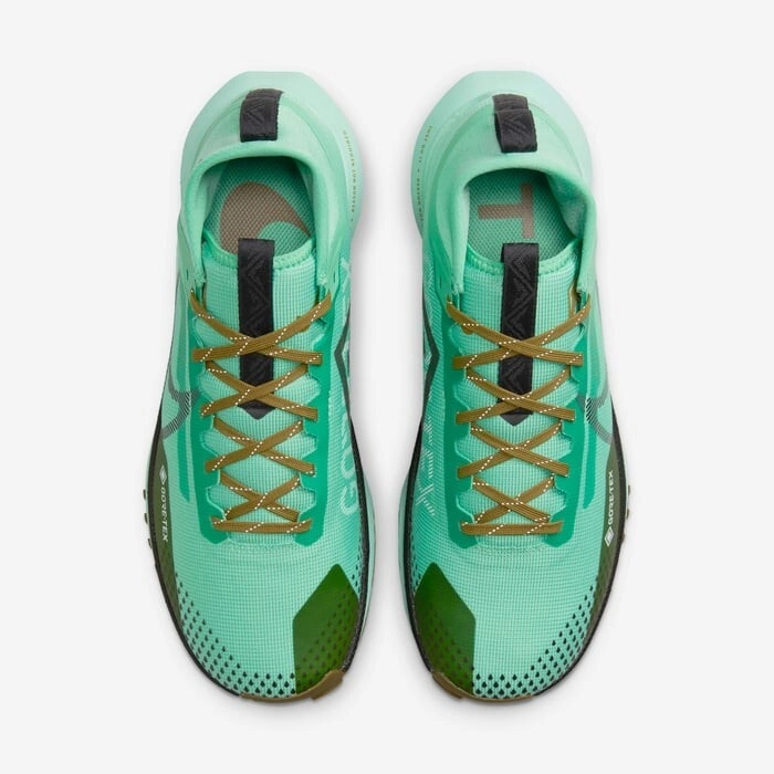 Nike Pegasus Trail 4 Gore-Tex DJ7926-301 Mens US 7.5 Green Running Shoes EEE4012