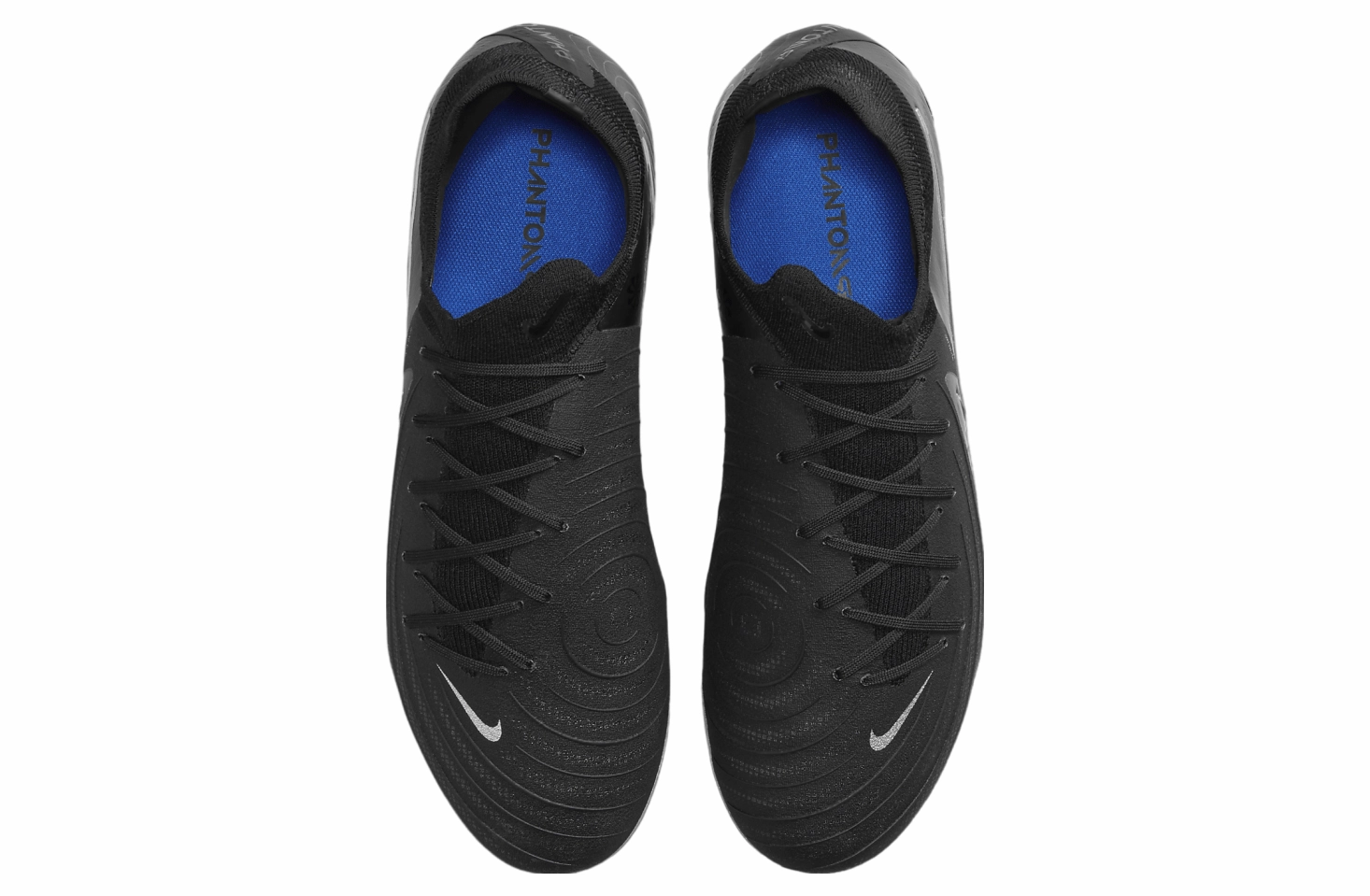 Nike Phantom GX 2 Pro FJ2563-001 Men's 7 Black Firm Ground Soccer Cleats TF3494