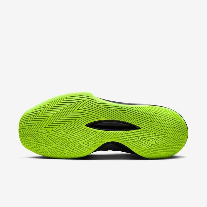 Nike Precision 6 DD9535-009 Sneaker Mens Black Volt Herringbone Basketball Shoes