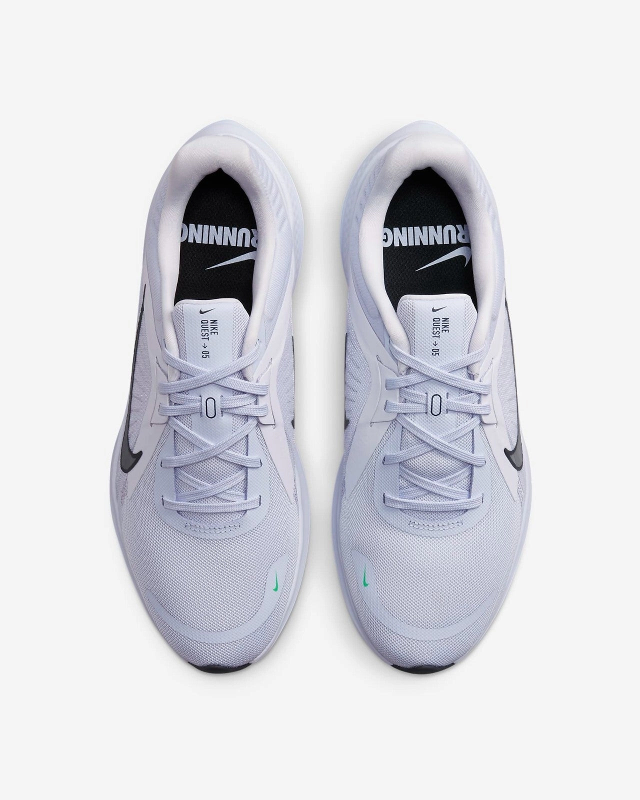 Nike Quest 5 DD0204-500 Sneaker Men's US 9 White Athletic Running Shoes GBNC207