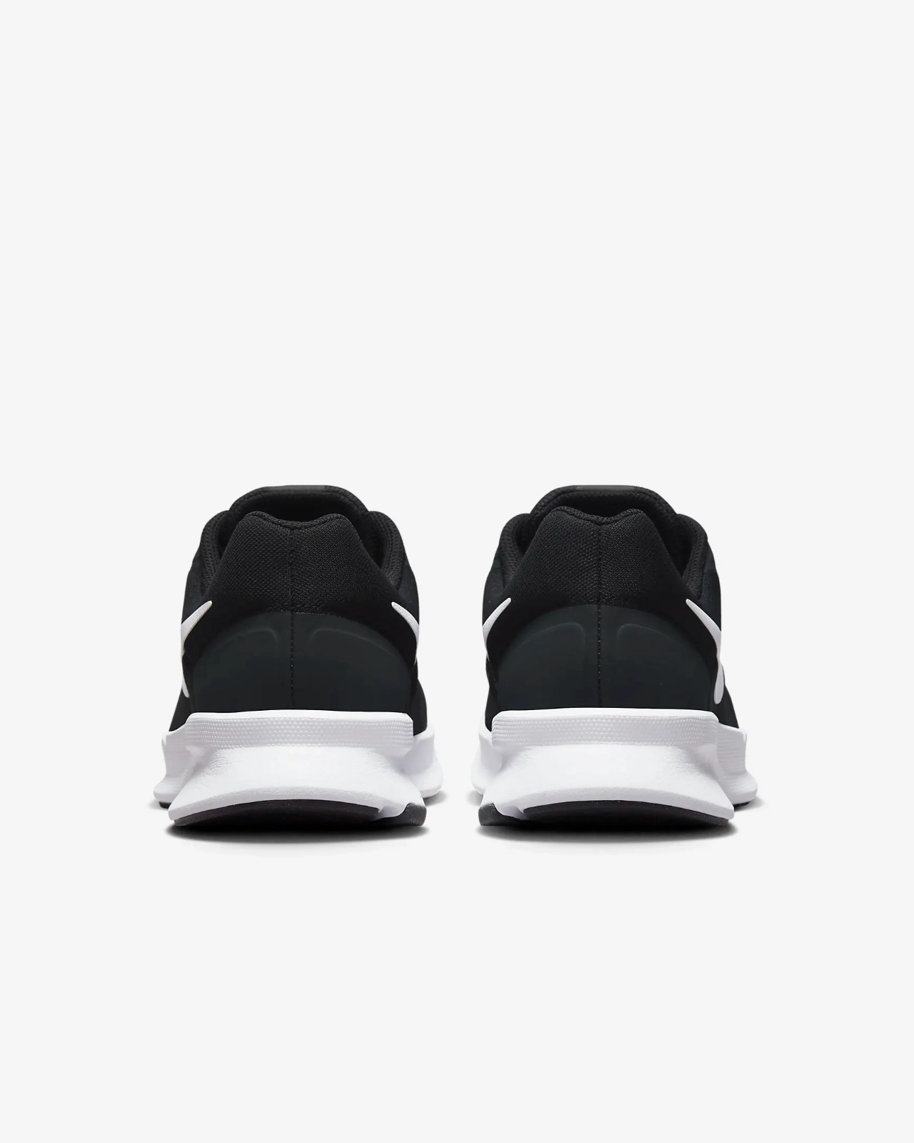 Nike Run Swift 3 DR2695-002 Sneaker Men's Black White Lace Up Road Running Shoes