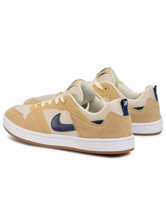 Nike SB Alleyoop CJ0882-700 Men's US 11.5 Club Gold Navy Lifestyle Shoes GBNC279