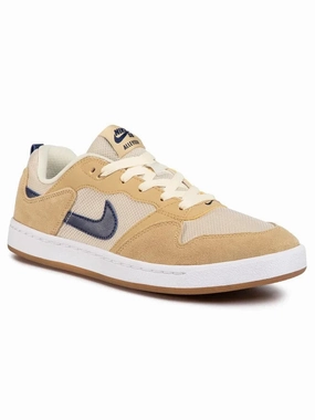 Nike SB Alleyoop CJ0882-700 Men's US 11.5 Club Gold Navy Lifestyle Shoes GBNC279 Mens Sneakers & Athletic Shoes outlet
