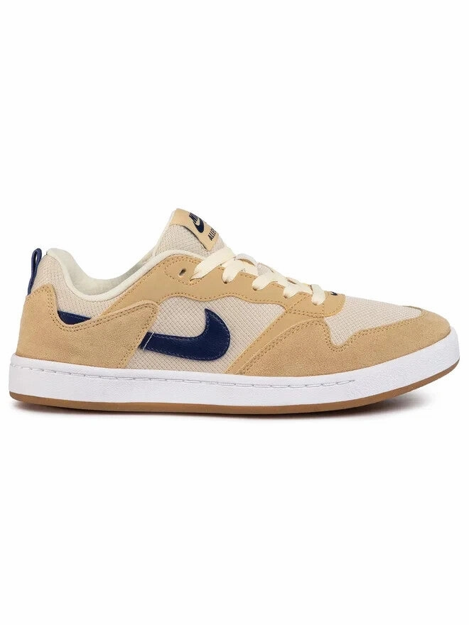 Nike SB Alleyoop CJ0882-700 Men's US 11.5 Club Gold Navy Lifestyle Shoes GBNC279