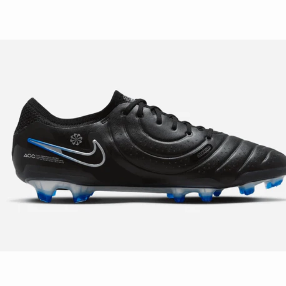 Nike Tiempo Legend 10 Elite DV4328-040 Mens 4 Black Leather Soccer Cleats TF2753