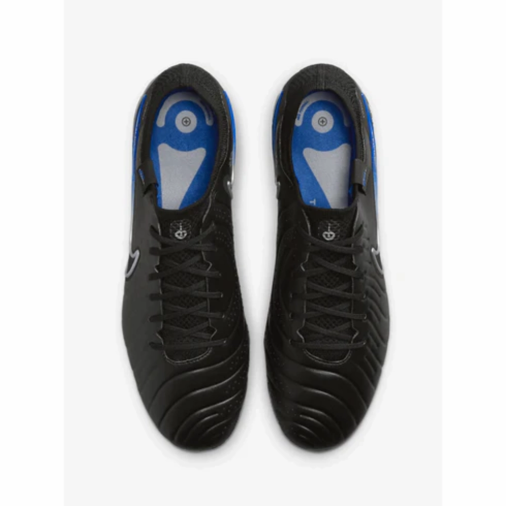 Nike Tiempo Legend 10 Elite DV4328-040 Mens 4 Black Leather Soccer Cleats TF2753
