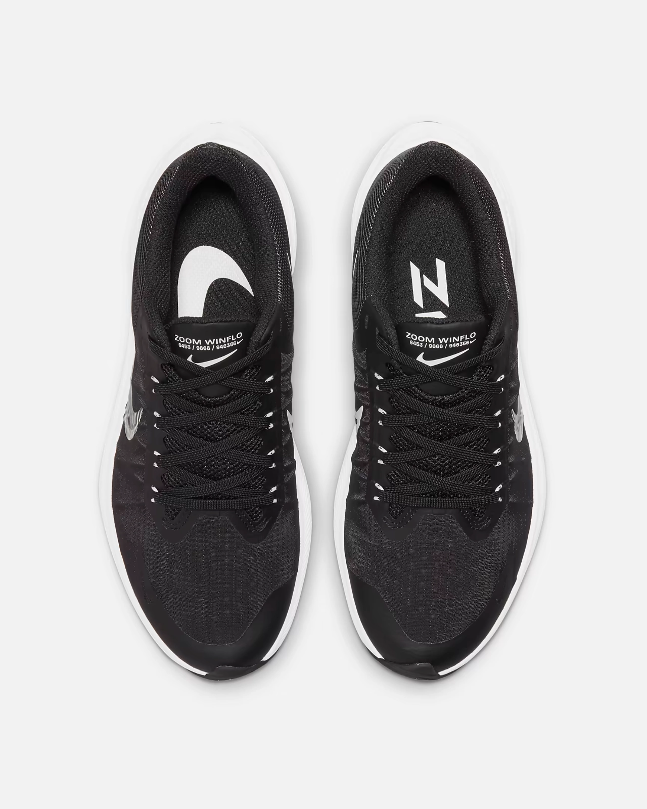 Nike Winflo 8 CW3421-005 Sneakers Women's US 6 Black Road Running Shoes GBNC217