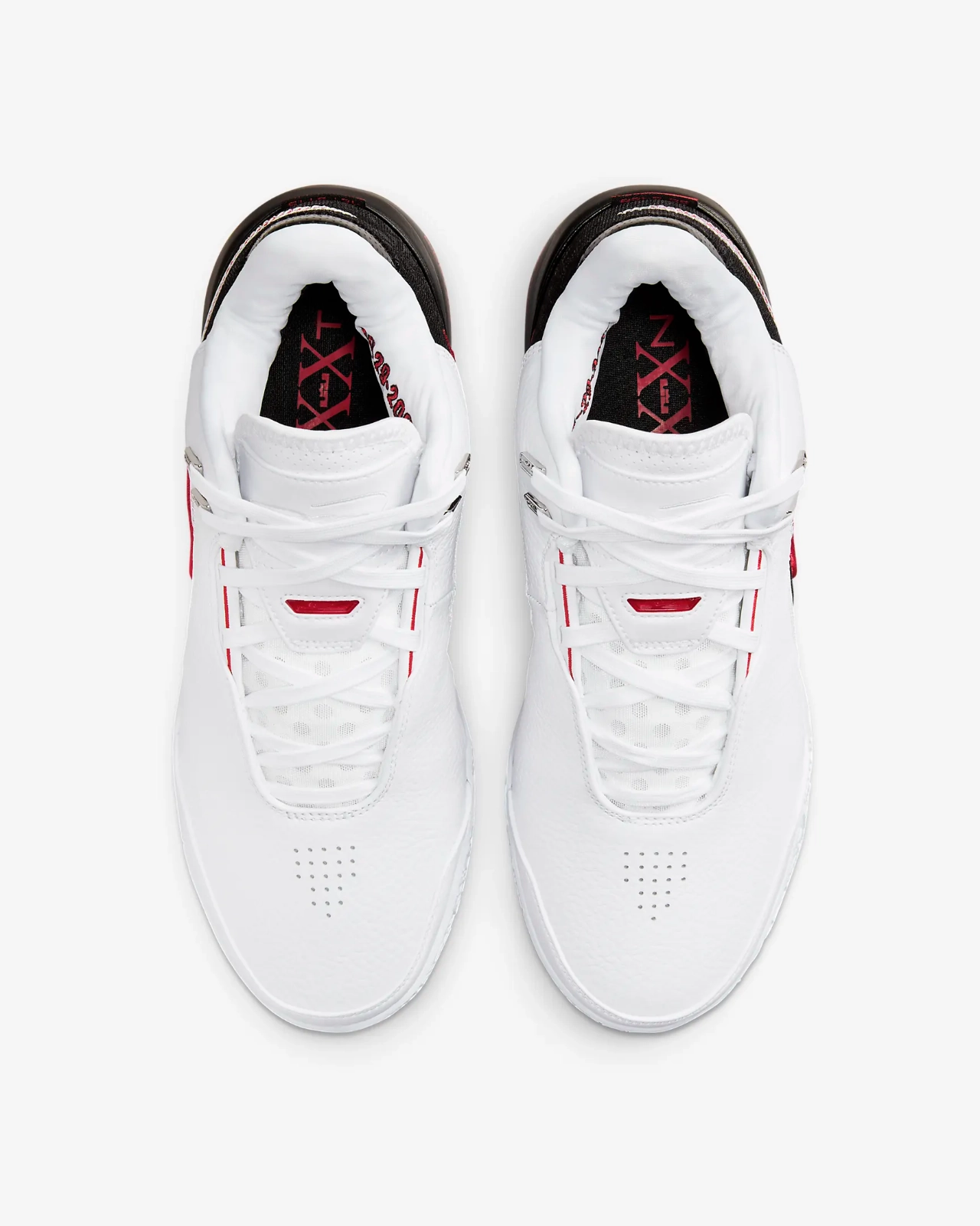 Nike ZM LeBron NXXT Gen AMPD FJ1566-100 Sneaker Men's Basketball Shoes NR8047 (11.5,White)