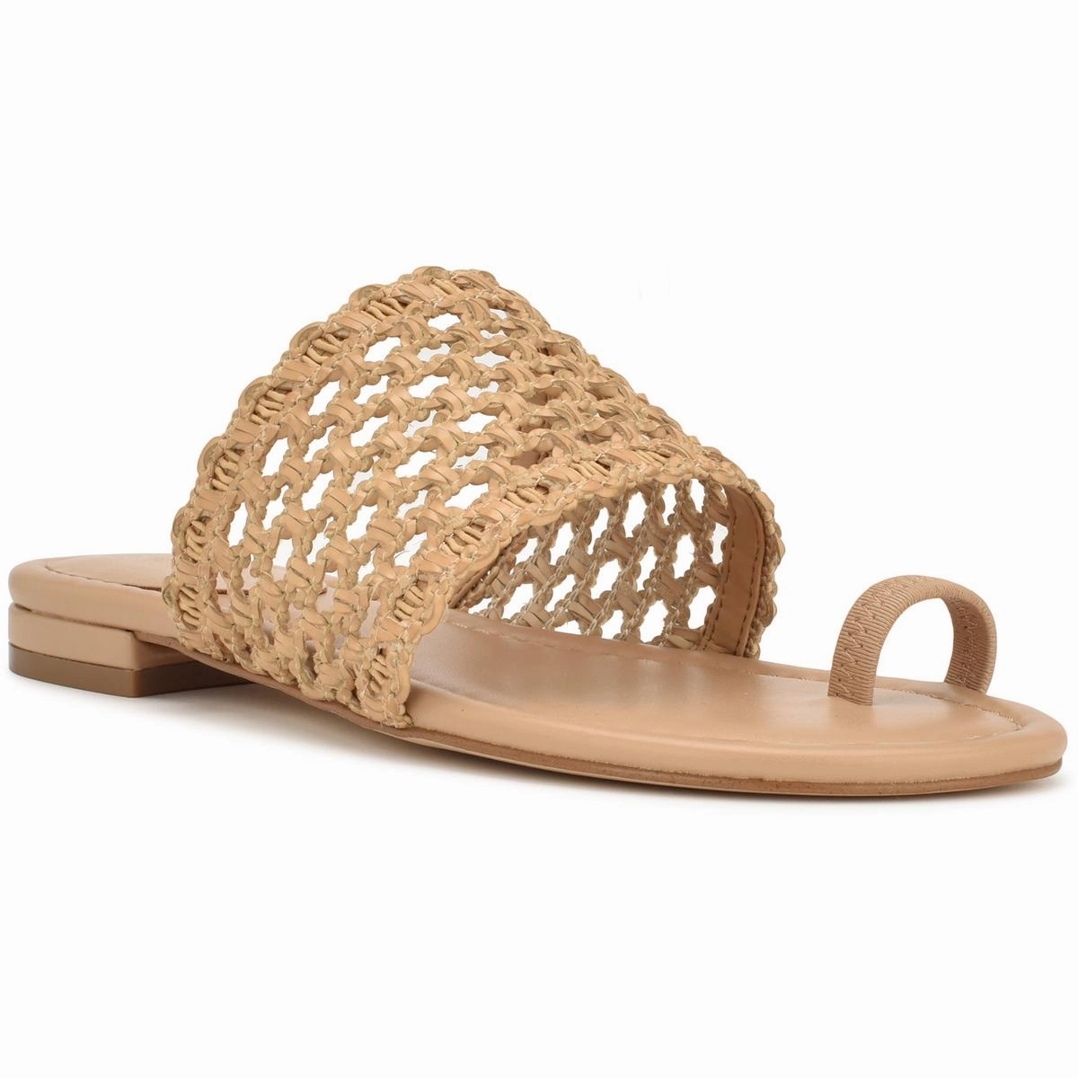 NOLAH2 Womens Toe ring Slide on Flatform Sandals