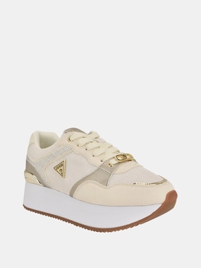 Novels Studded Platform Jogger Sneakers Athletic Shoes for Women discount