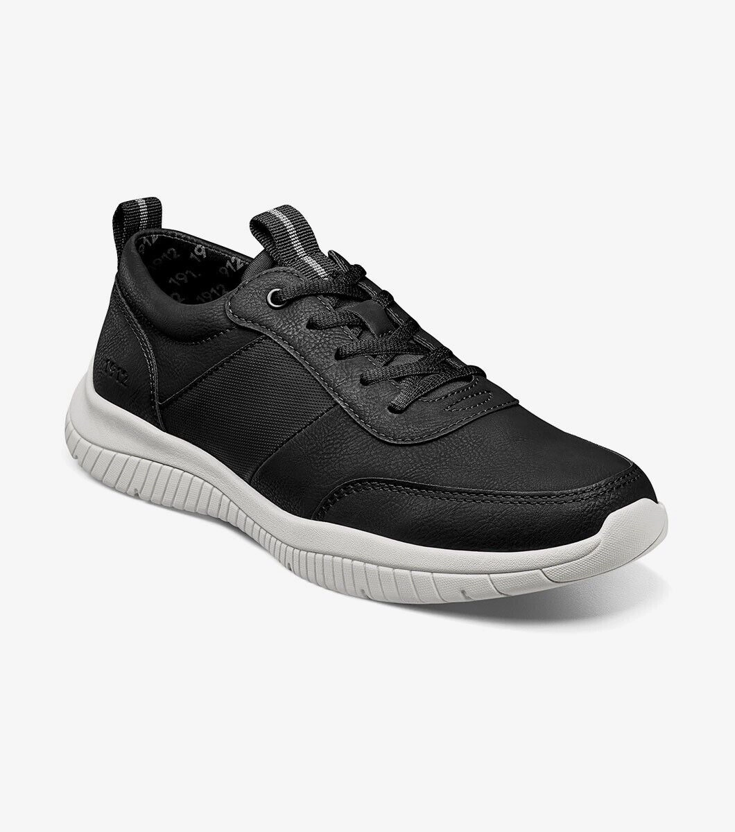 Nunn Bush Kore City Pass 84995-001 Sneakers Men's 12 Black Casual Shoes ZPO2057 Mens Sneakers & Athletic Shoes outlet