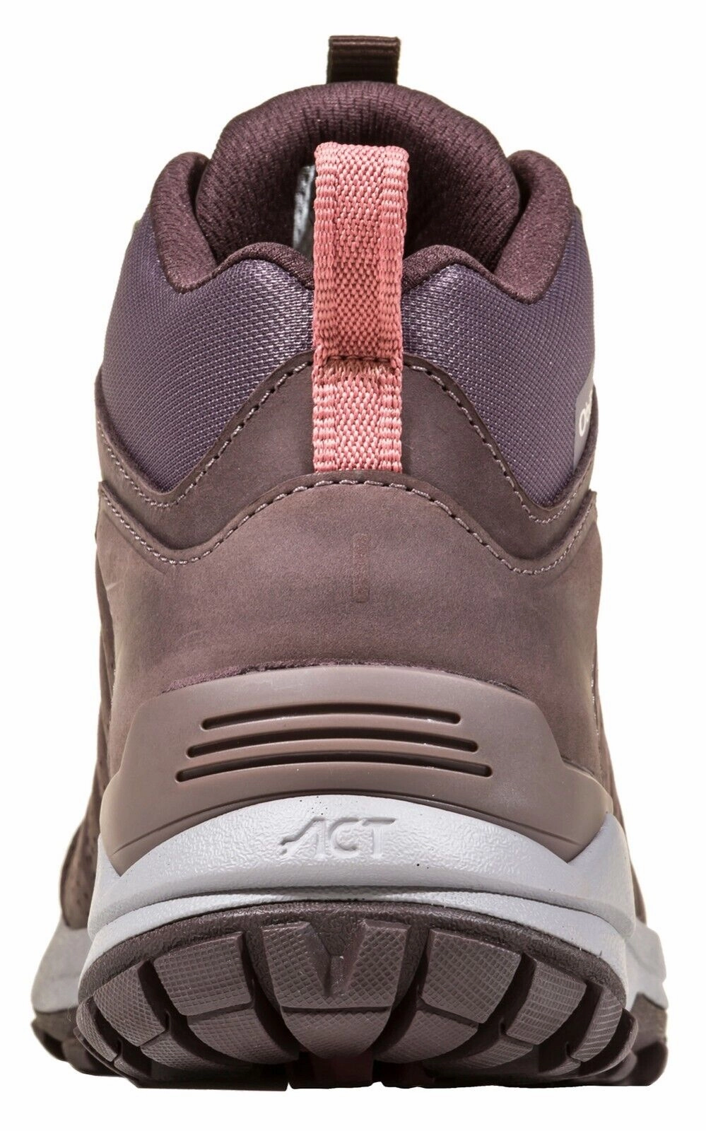 Oboz Sypes Mid Sneakers Women's 8 Purple Leather Waterproof Hiking Shoes RHS4007
