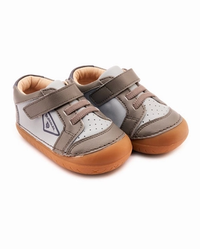 Old Soles Badge Pave Leather Sneaker Discount Boys Footwear online