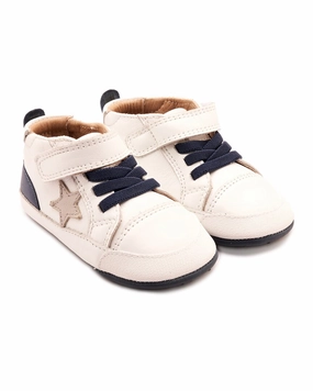 Old Soles Platinum Bub Leather Sneaker Baby & Toddler Shoes on sale