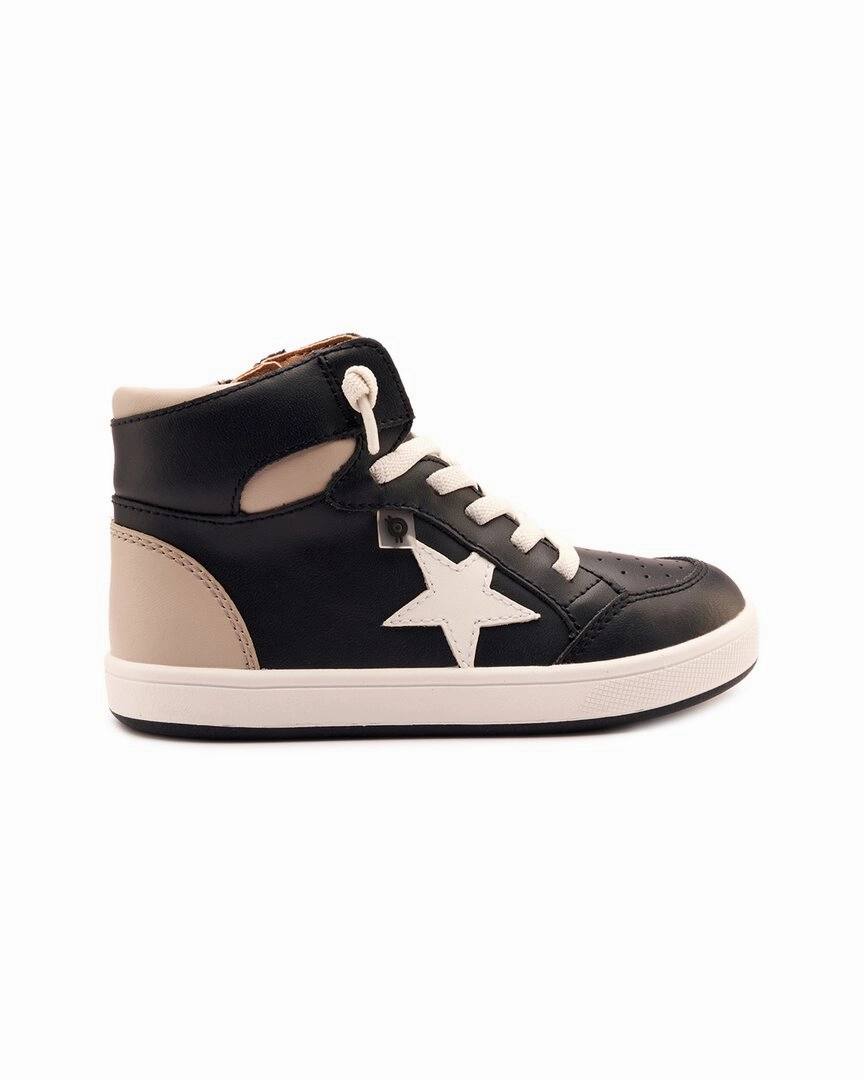 Old Soles Starling Leather High-Top Sneaker