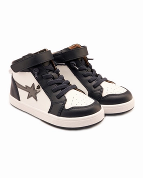 Old Soles Team-Star Leather High-Top Sneaker Discount Boys Footwear online