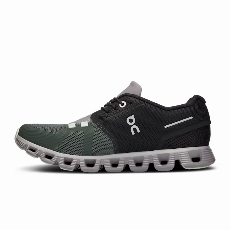 On Cloud 5 59-98158 Sneakers Women's 5 Black Lead Athletic Running Shoes KHD1626