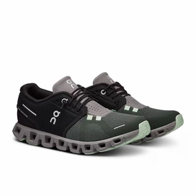 On Cloud 5 59-98158 Sneakers Women's 5 Black Lead Athletic Running Shoes KHD1626 Athletic Shoes for Women discount