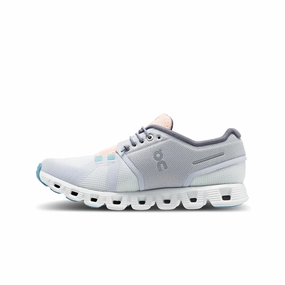 On Cloud 5 Push 69.98353 Sneaker Women's Glacier Undyed White Running Shoes Athletic Shoes for Women discount