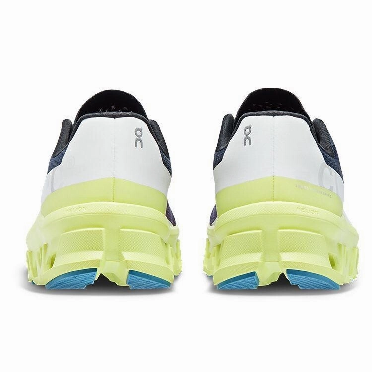 On Cloudmonster 61.98244 Sneaker Men's Iron Hay Lace-Up Lifestyle Running Shoes