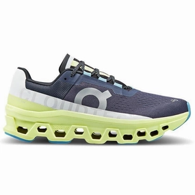 On Cloudmonster 61.98244 Sneaker Men's Iron Hay Lace-Up Lifestyle Running Shoes Mens Athletic Shoes clearance sale