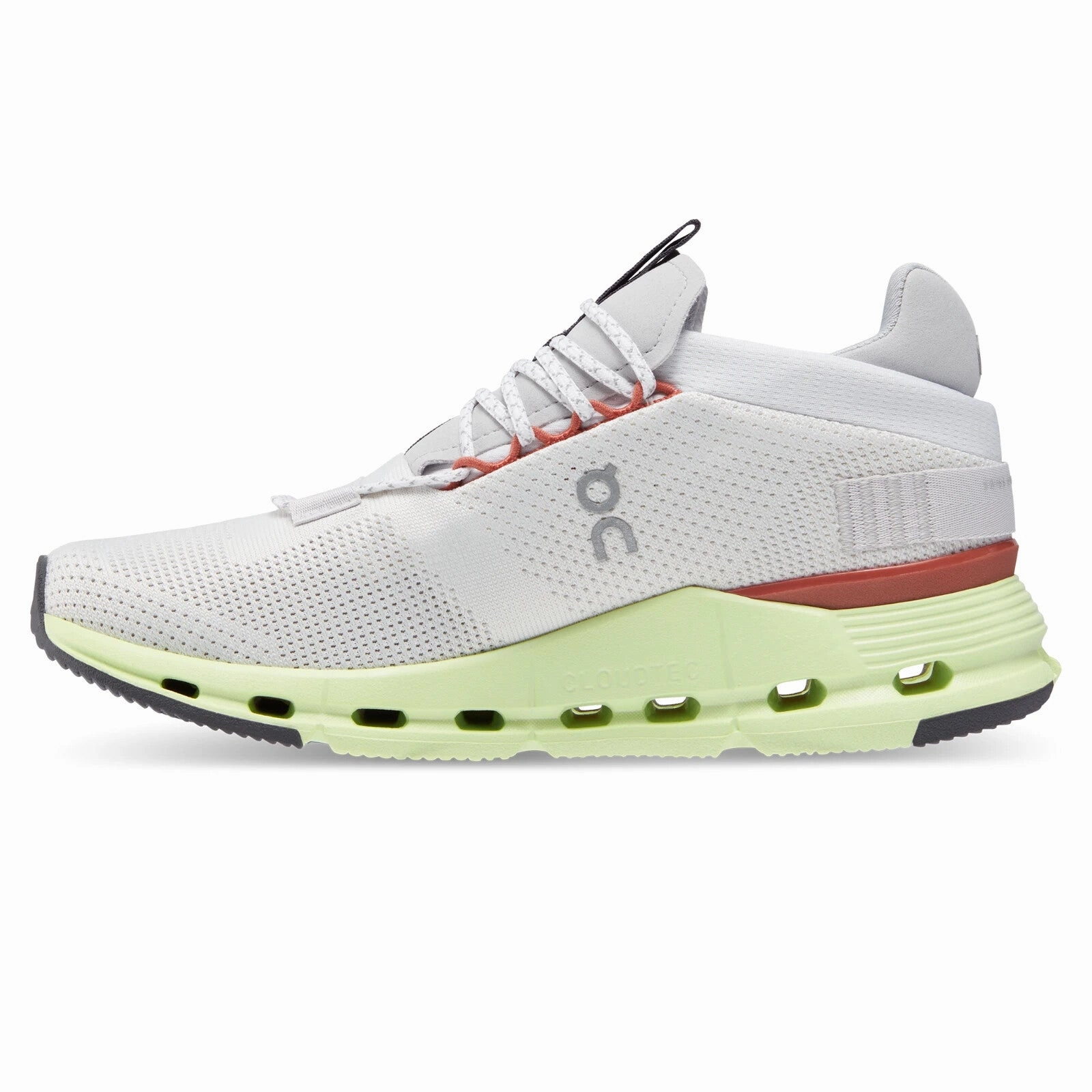 On Cloudnova 26.98489 Sneakers Women's US 11 White Athletic Running Shoes DWA423