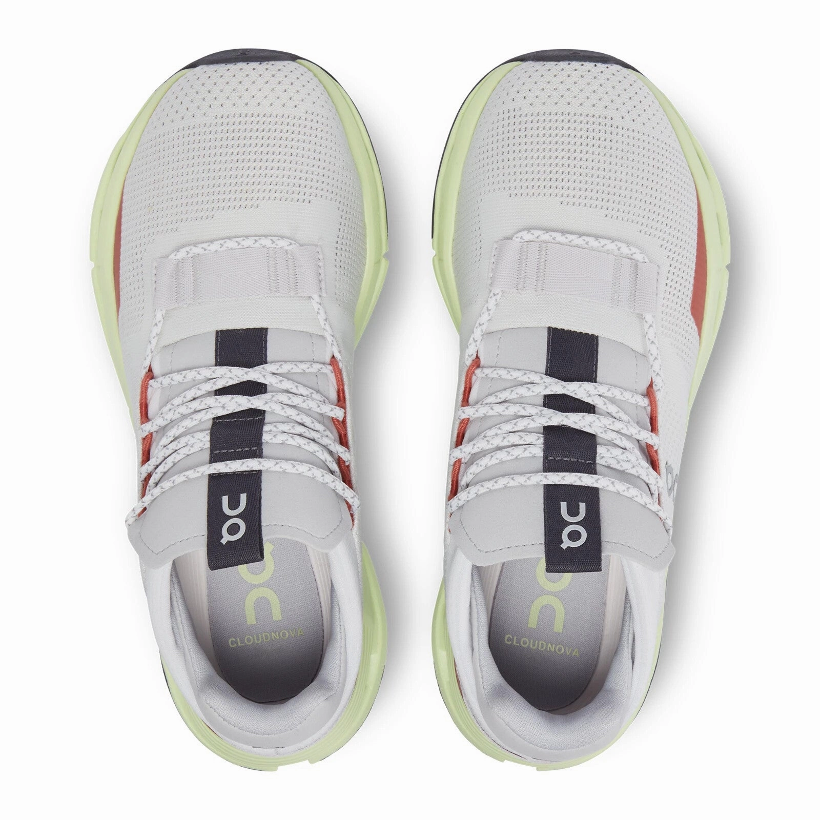 On Cloudnova 26.98489 Sneakers Women's US 11 White Athletic Running Shoes DWA423