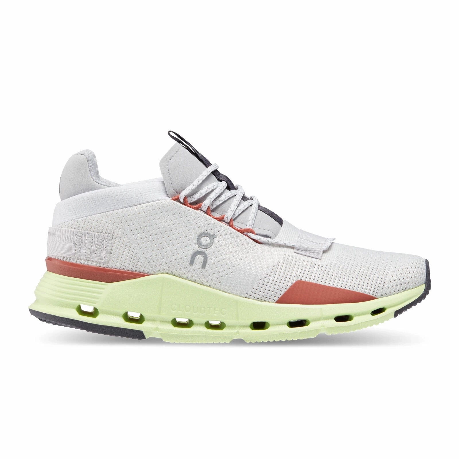 On Cloudnova 26.98489 Sneakers Women's US 11 White Athletic Running Shoes DWA423
