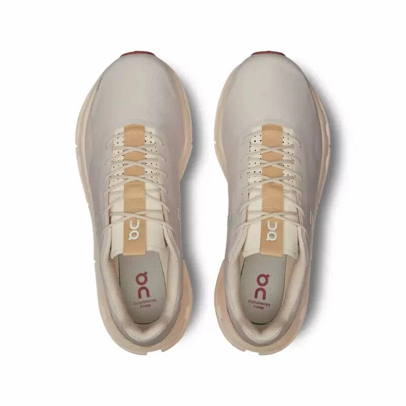 On Cloudnova Form 26.97877 Sneakers Men's 10 Beige Low Top Running Shoes TF6608