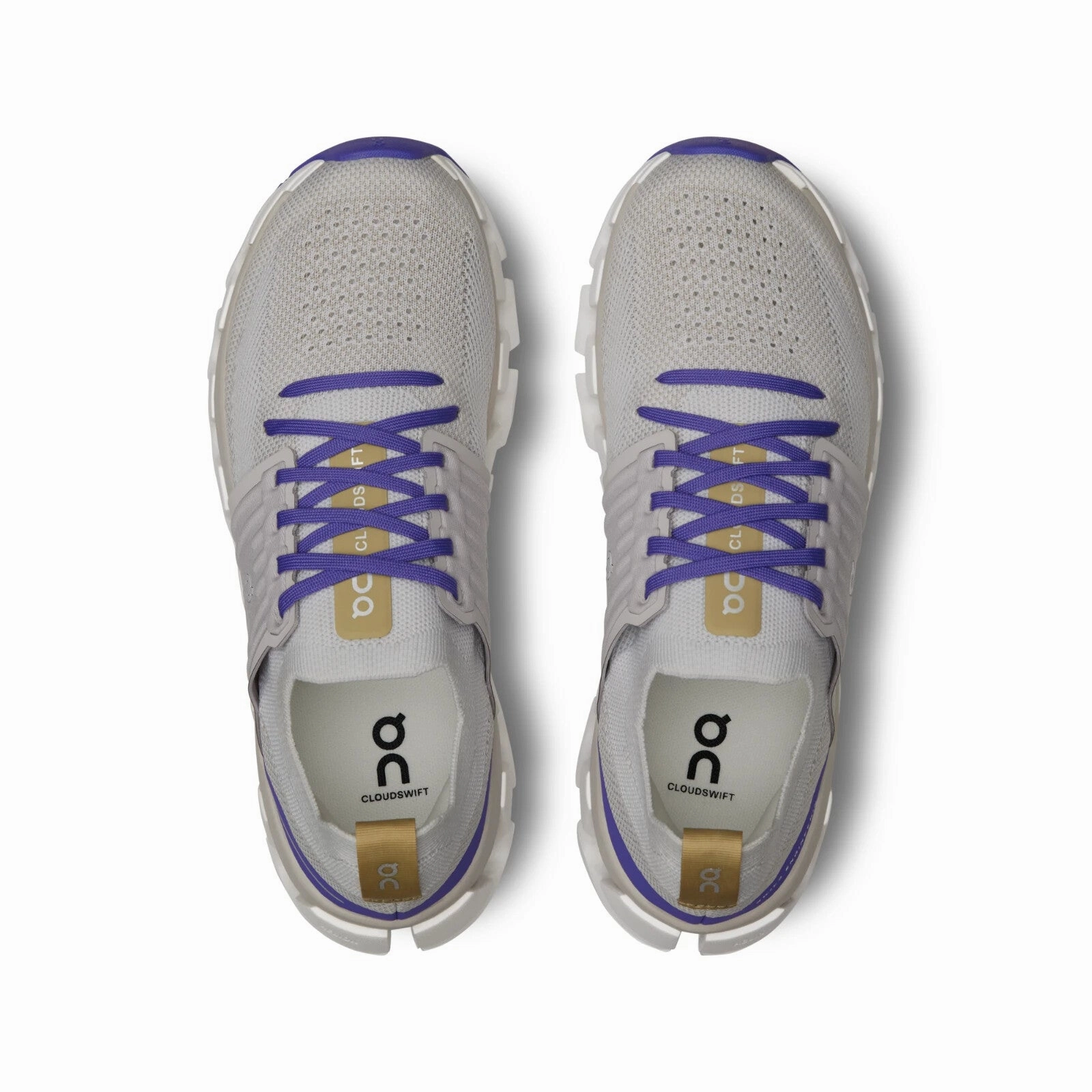 On Cloudswift 3 3WD10451946 Sneaker Women's White Blueberry Running Shoes DWA424 (White,9.5)