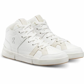 On The Roger Clubhouse Mid 98.98327 Women's US 9 White Lifestyle Shoes DWA434 Athletic Shoes for Women discount