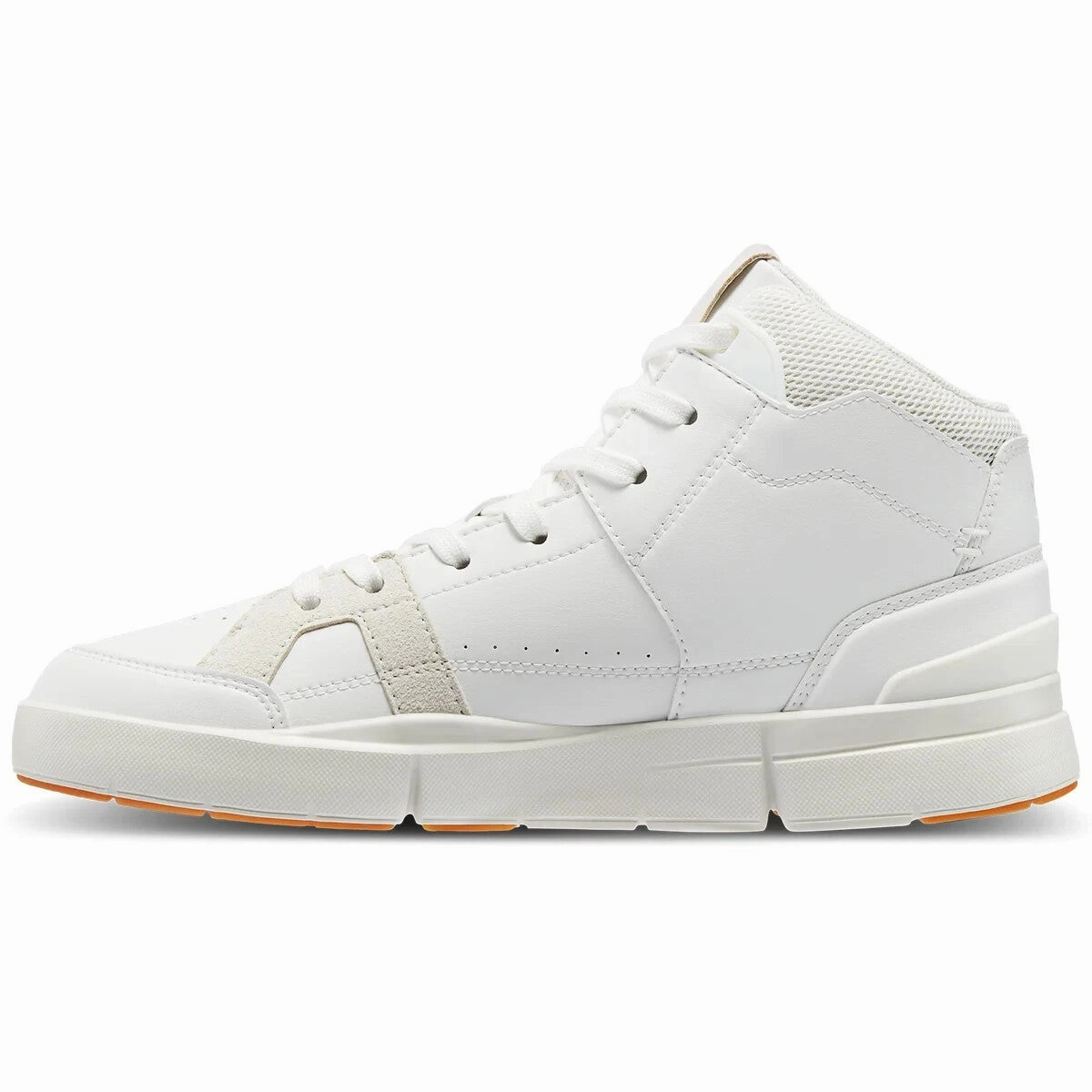 On The Roger Clubhouse Mid 98.98327 Women's US 9 White Lifestyle Shoes DWA434