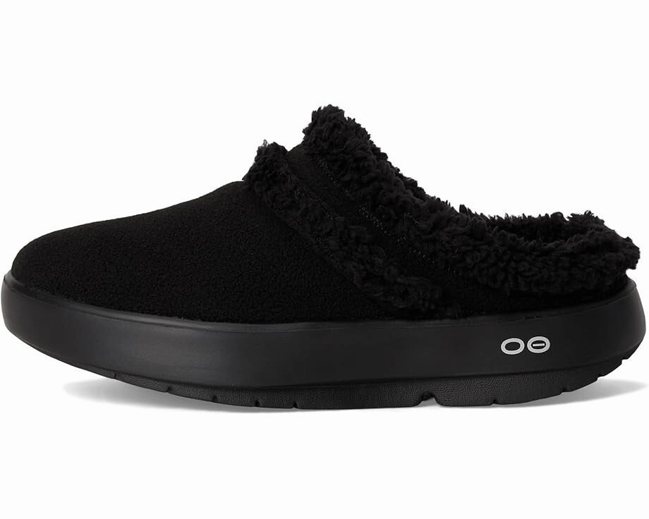 OOFOS OOcoozie 5274BLK Mule Women's US 9 Black Round Toe Comfort Shoes KHD2535