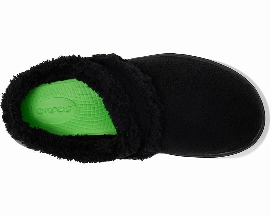 OOFOS OOcoozie 5274BLK Mule Women's US 9 Black Round Toe Comfort Shoes KHD2535