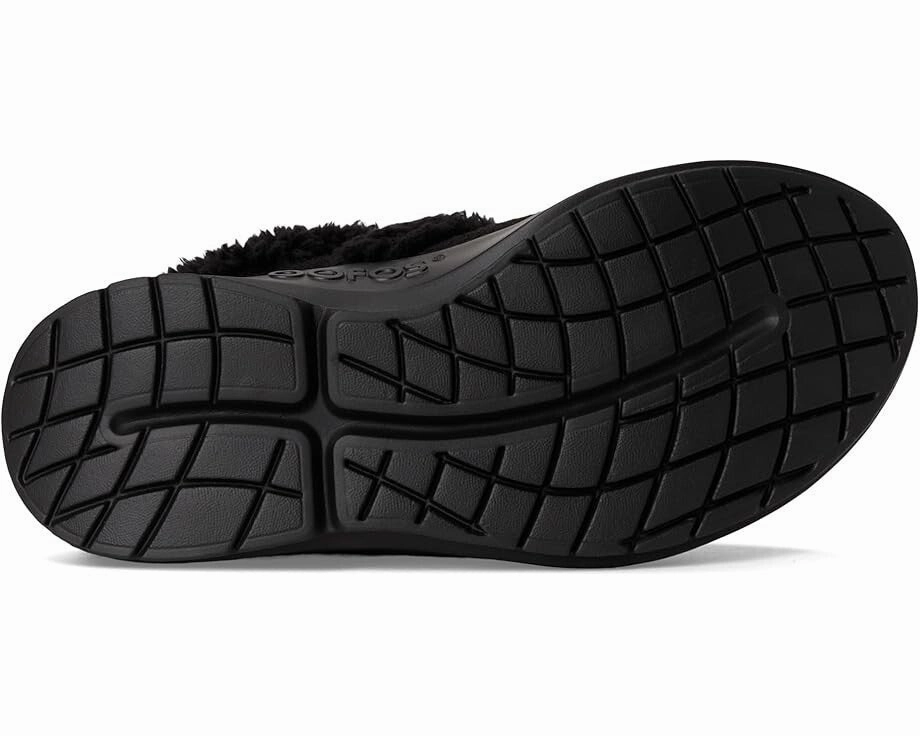 OOFOS OOcoozie 5274BLK Mule Women's US 9 Black Round Toe Comfort Shoes KHD2535