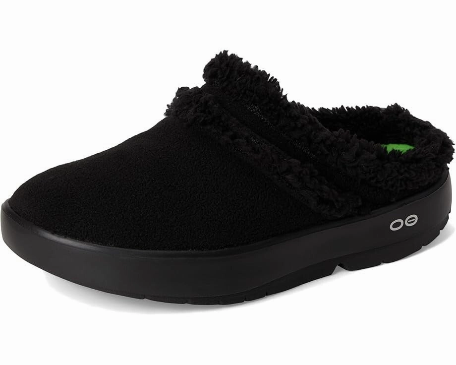 OOFOS OOcoozie 5274BLK Mule Women's US 9 Black Round Toe Comfort Shoes KHD2535