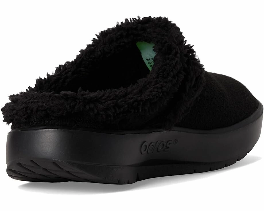 OOFOS OOcoozie 5274BLK Mule Women's US 9 Black Round Toe Comfort Shoes KHD2535