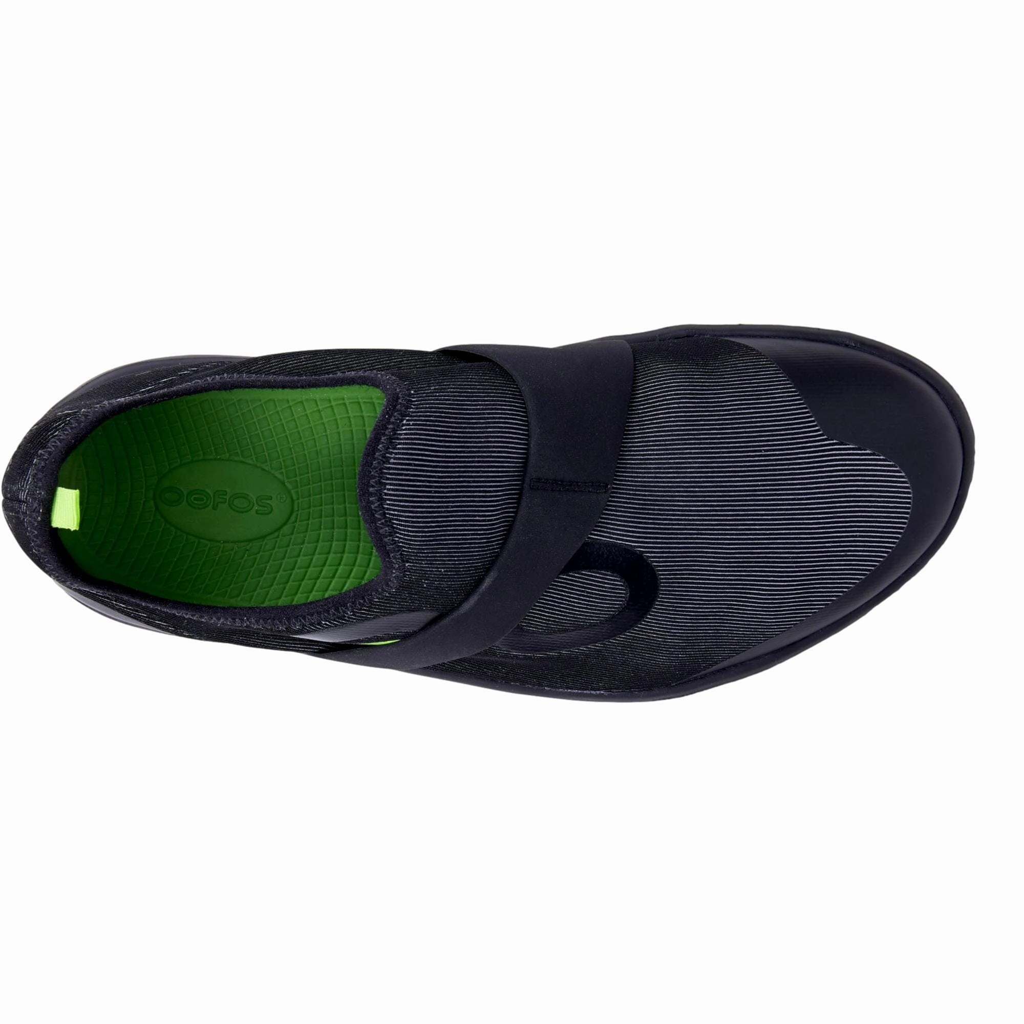 OOFOS OOmg Fibre Low Black/Gray  5081 Men's