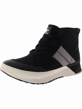 Out N About III Womens Leather Trim Waterproof High-Top Sneakers Athletic Shoes for Women discount