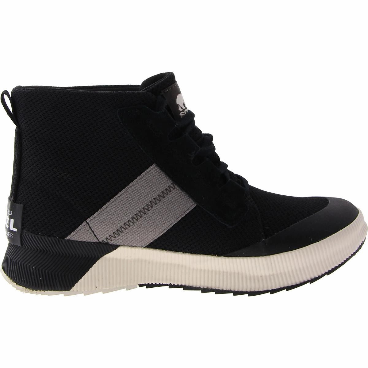 Out N About III Womens Leather Trim Waterproof High-Top Sneakers