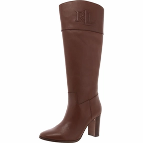 Page II Womens Leather Tall Knee-High Boots Discount Boots for Women