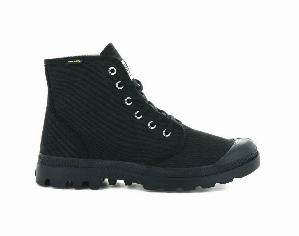 Palladium Pampa Hi Originale 75349-060 Boots Mens US 4 Black Canvas Ankle KHD881 Buy Mens Chukkas online shop