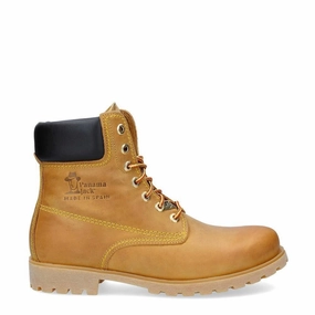 Panama Jack 03 C1 Mens Boots Tan Waterproof Leather Lace Up Hiking Ankle Chukka Mens Chukka Boots outlet deals