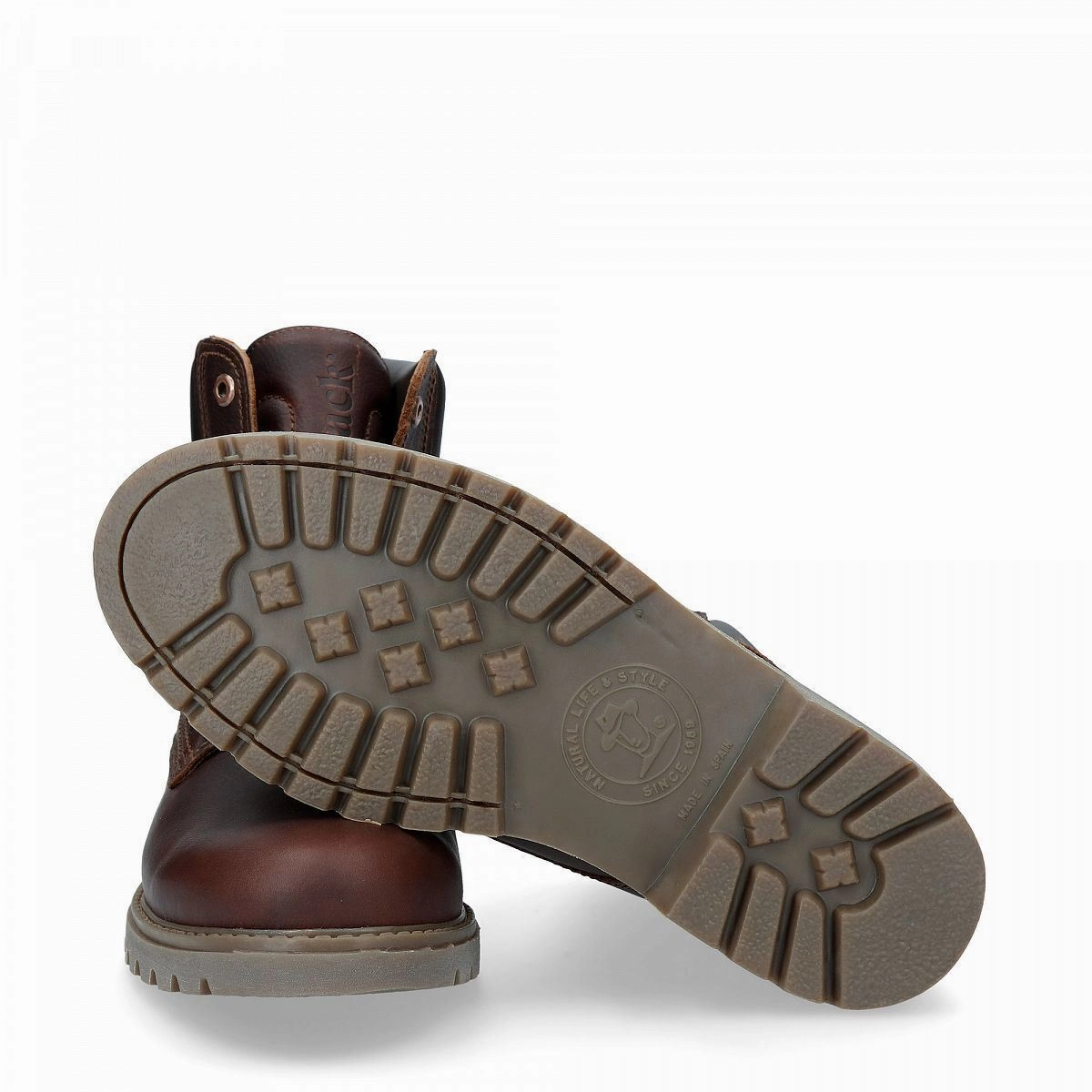 Panama Jack 03 C52 Mens Brown Boots Waterproof Leather Laces Hiking Ankle Chukka