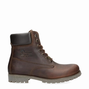 Panama Jack 03 C8 Mens Brown Boots Waterproof Leather Laces Hiking Ankle Chukka Mens Chukka Boots outlet deals